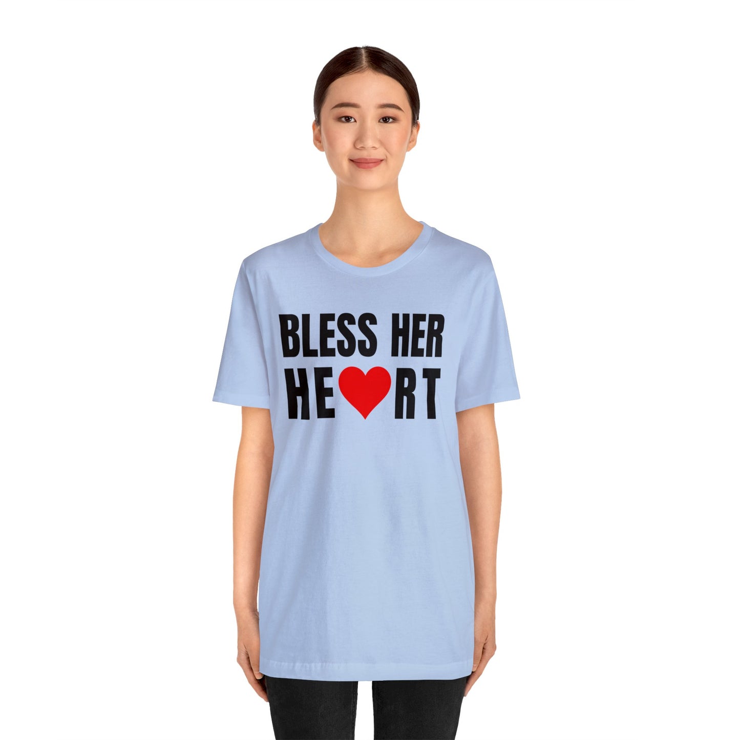 Bless Her Heart - Unisex Jersey Short Sleeve Tee