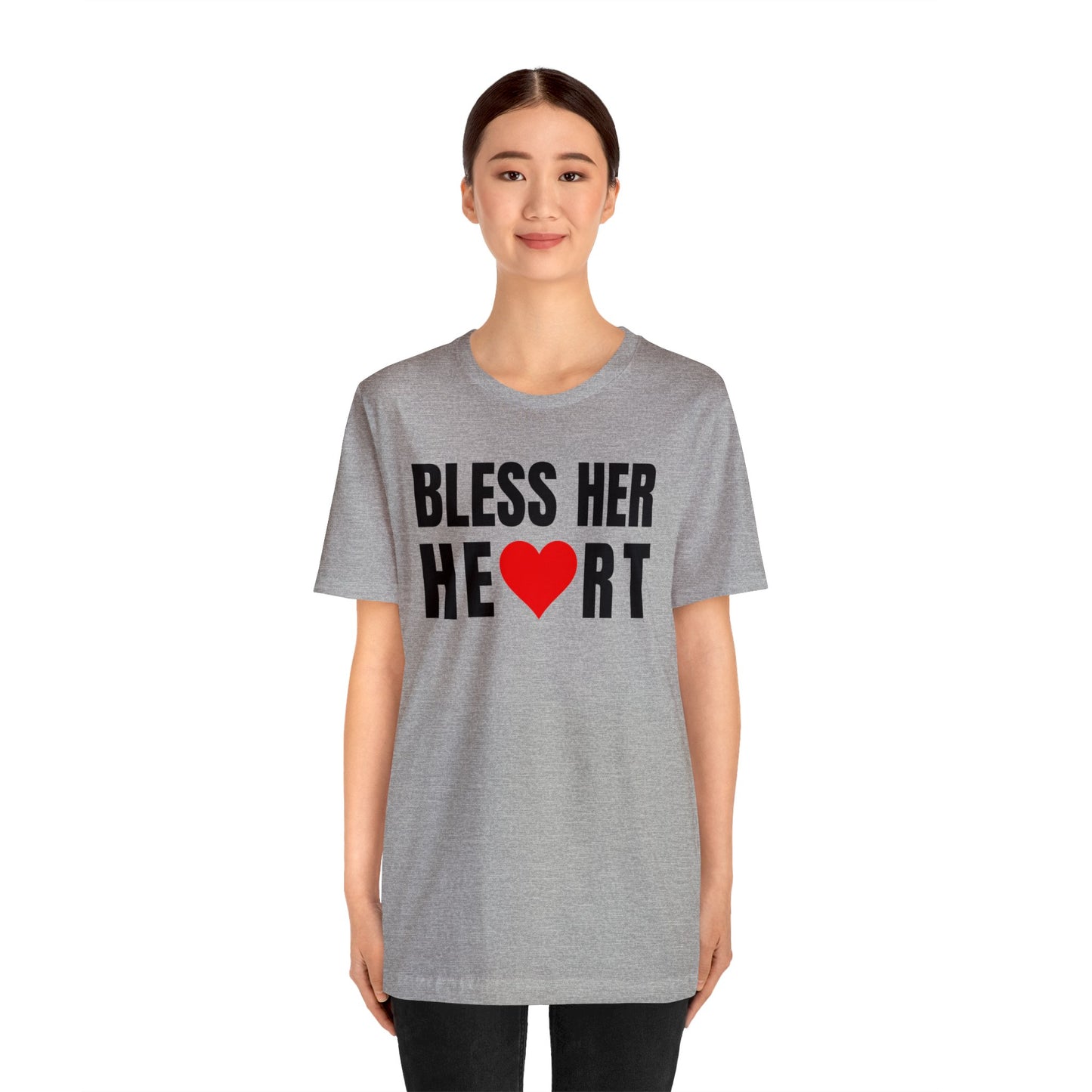 Bless Her Heart - Unisex Jersey Short Sleeve Tee