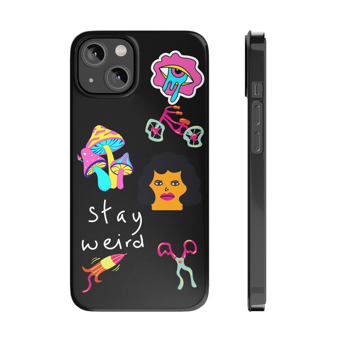 Silly Slim Phone Cases - Grafiti and Stickers