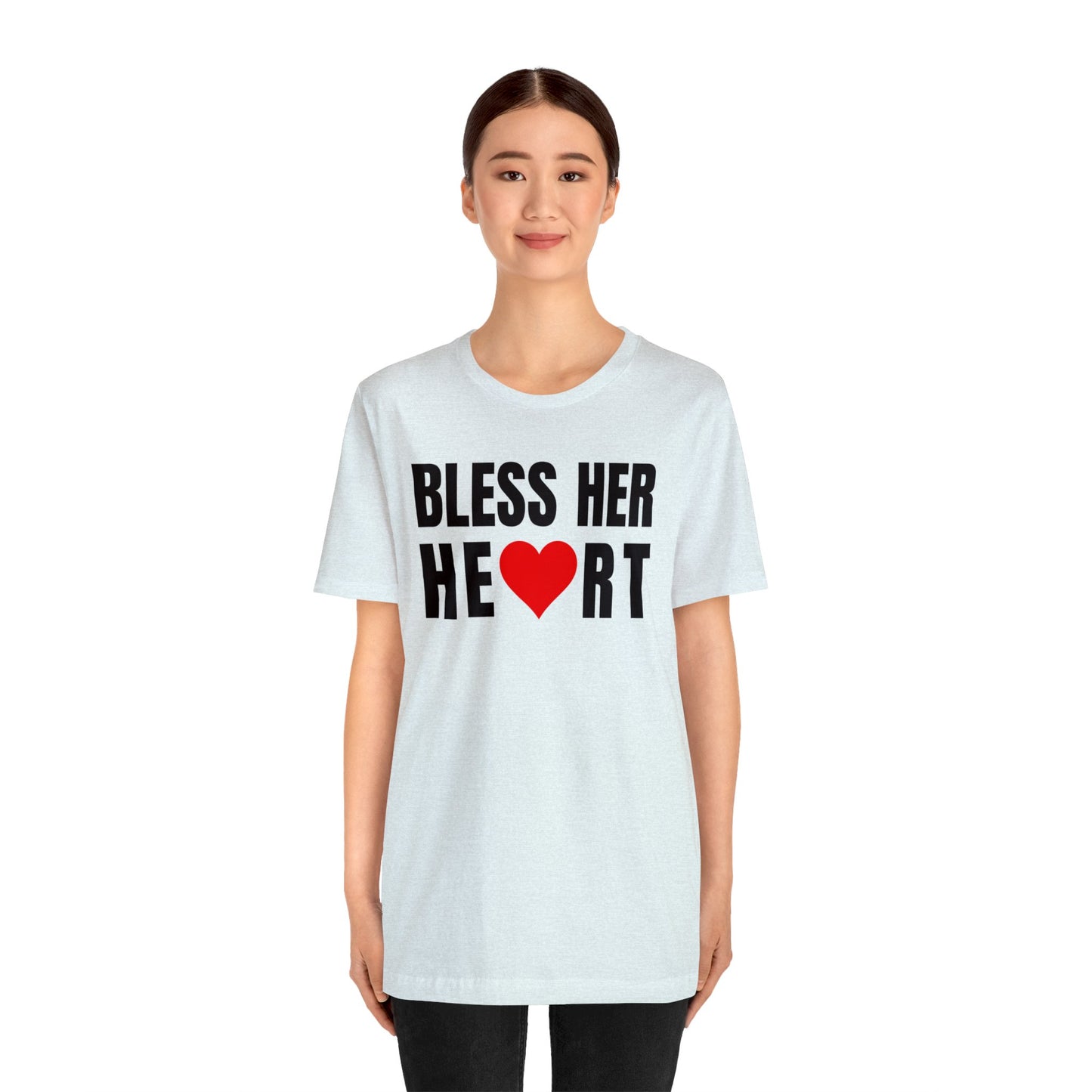 Bless Her Heart - Unisex Jersey Short Sleeve Tee