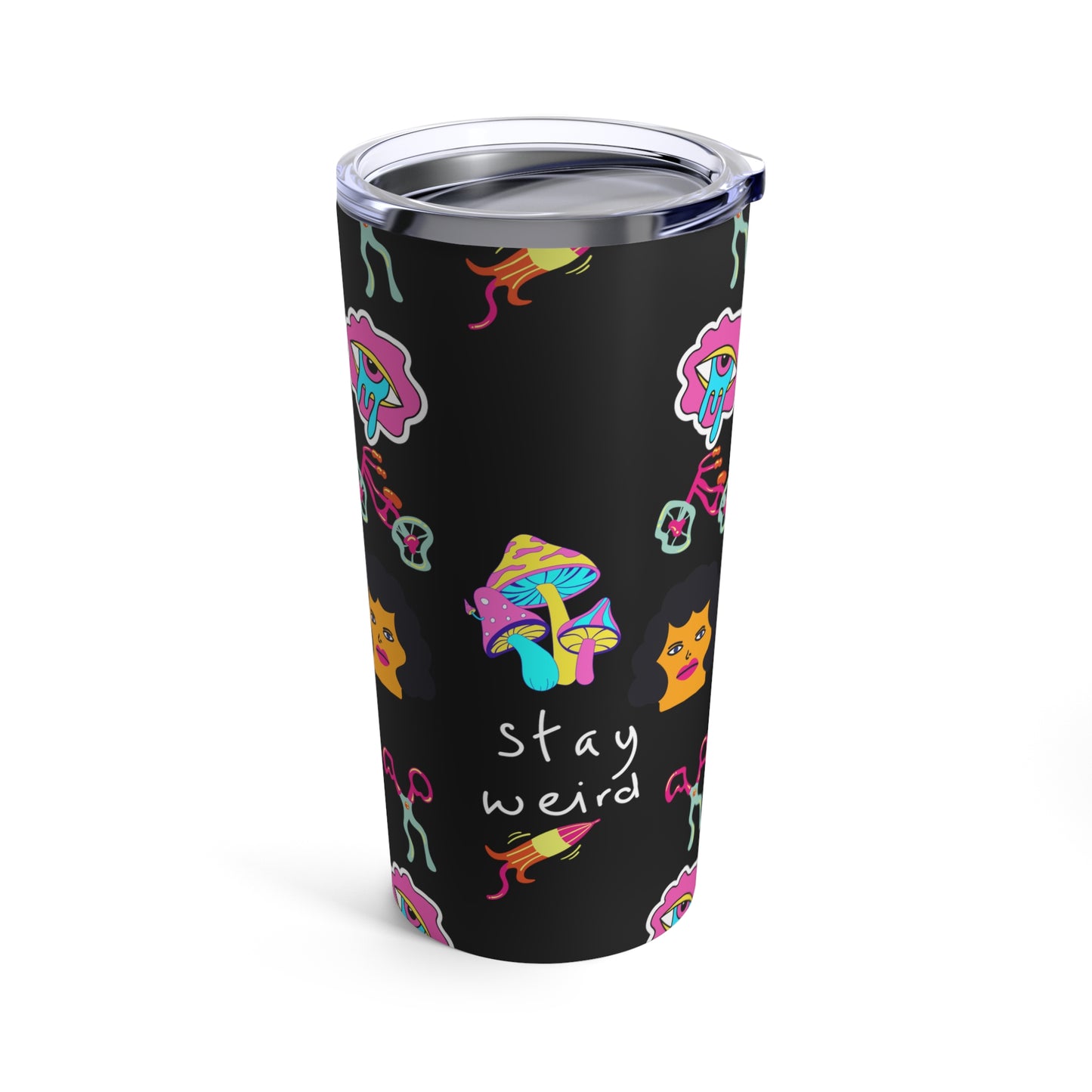 Tumbler 20oz - Tumblers for Teenagers - Tumblers for Young Adults - Stickers and Graffiti