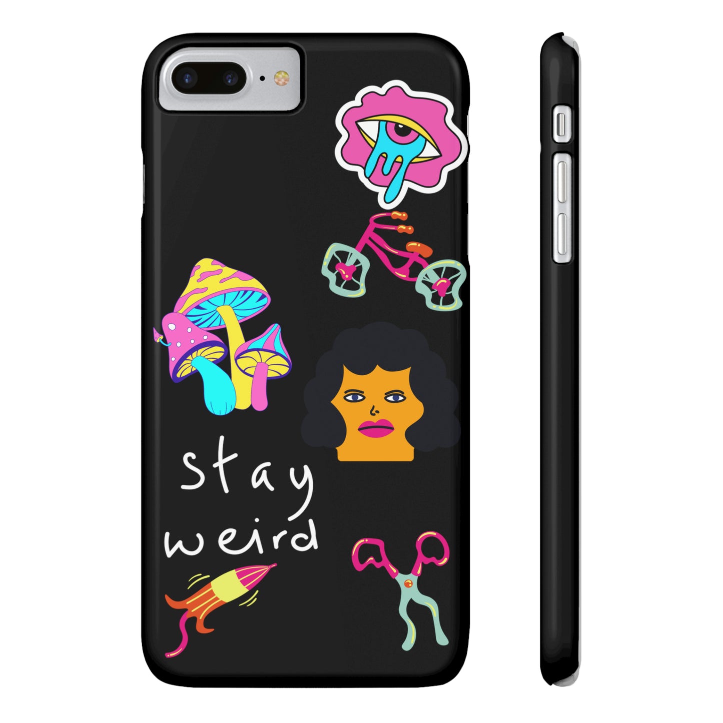 Silly Slim Phone Cases - Grafiti and Stickers