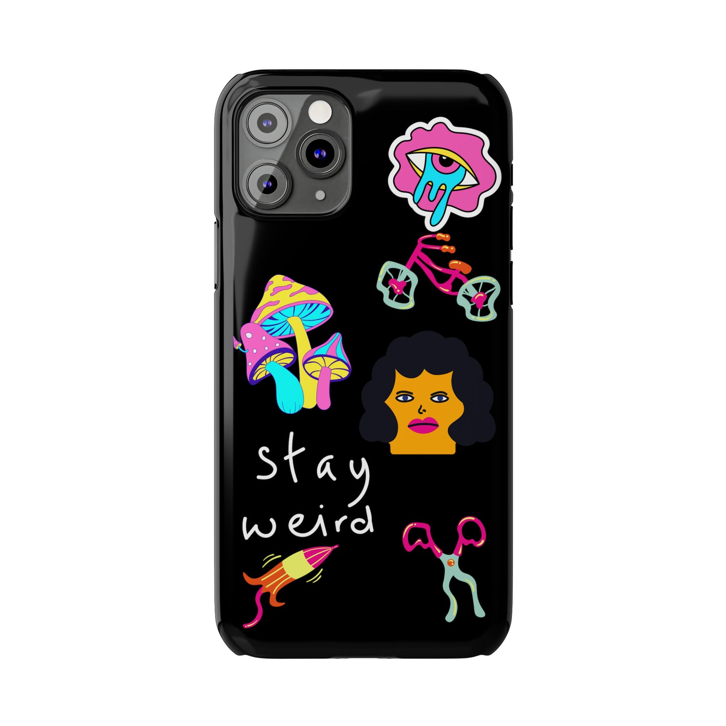 Silly Slim Phone Cases - Grafiti and Stickers