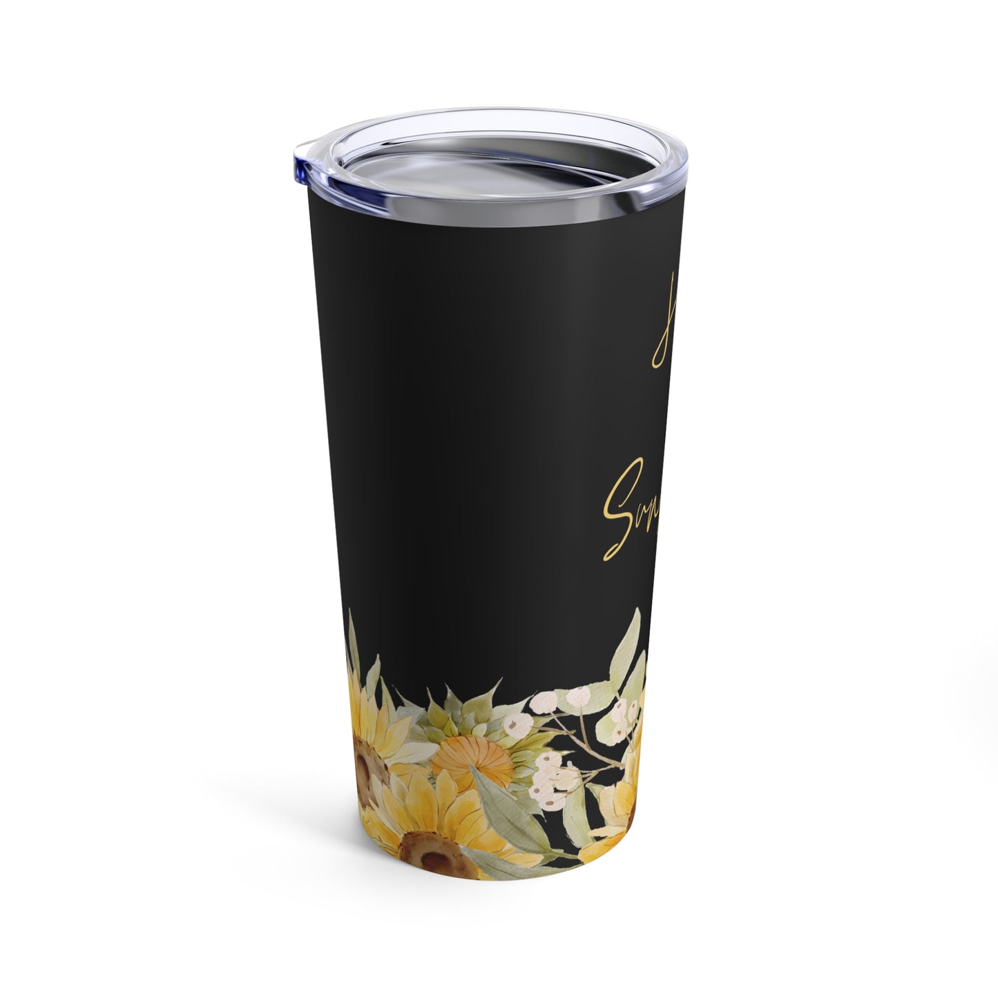 Hello Sunshine Tumbler 20oz - Sunflowers