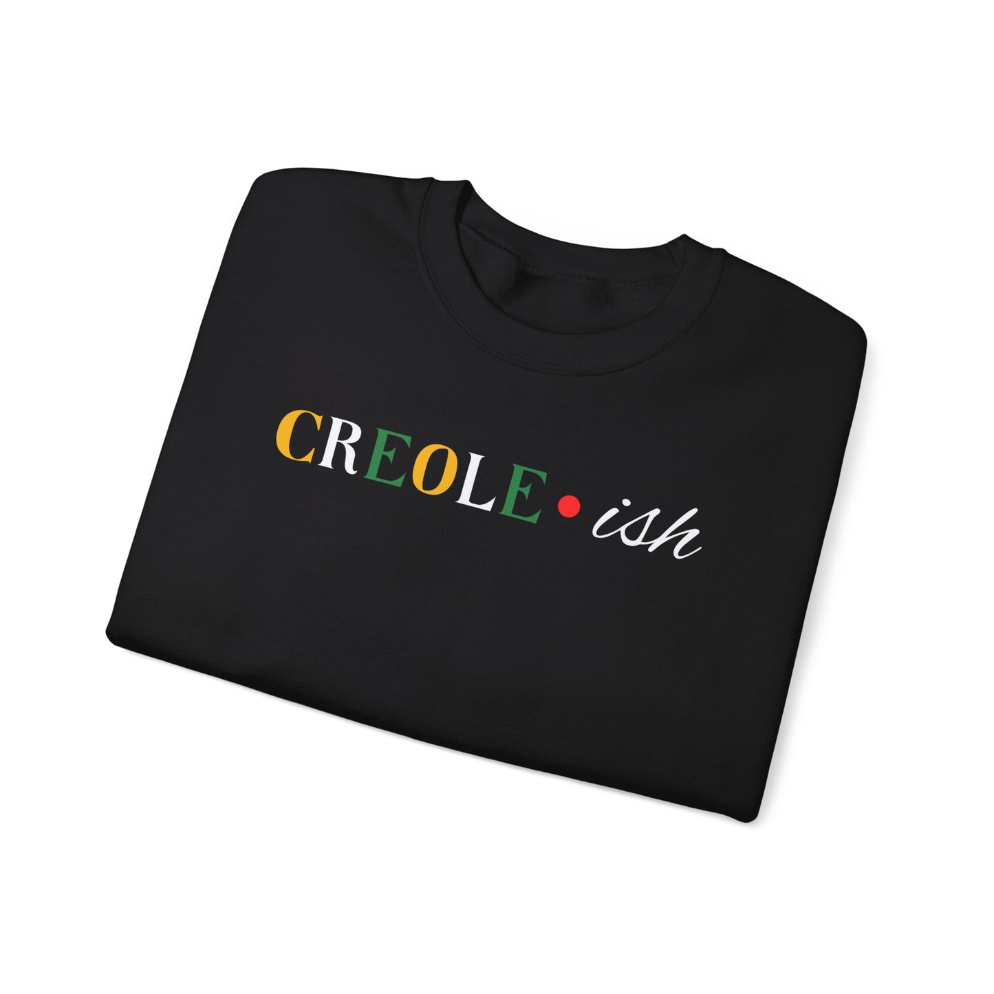 Creole * ish - Unisex Heavy Blend™ Crewneck Sweatshirt - Local Jargon - Louisiana