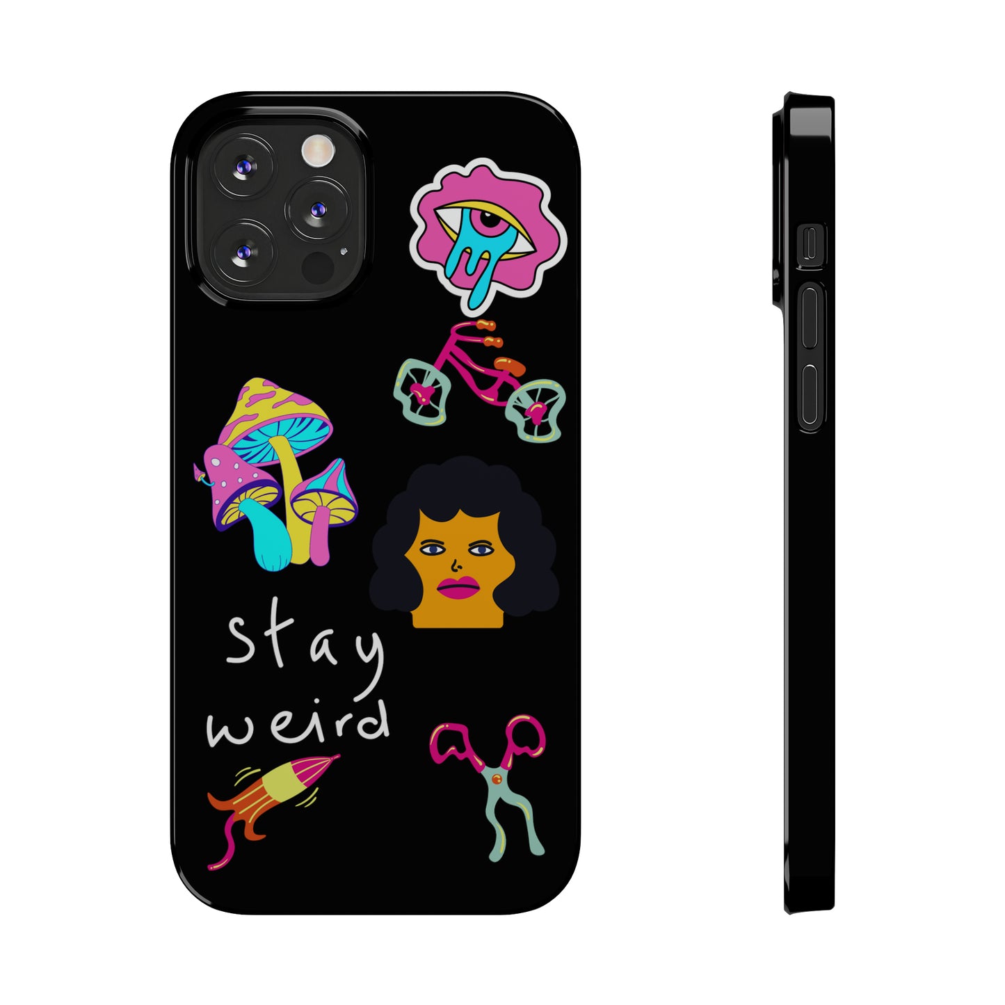 Silly Slim Phone Cases - Grafiti and Stickers