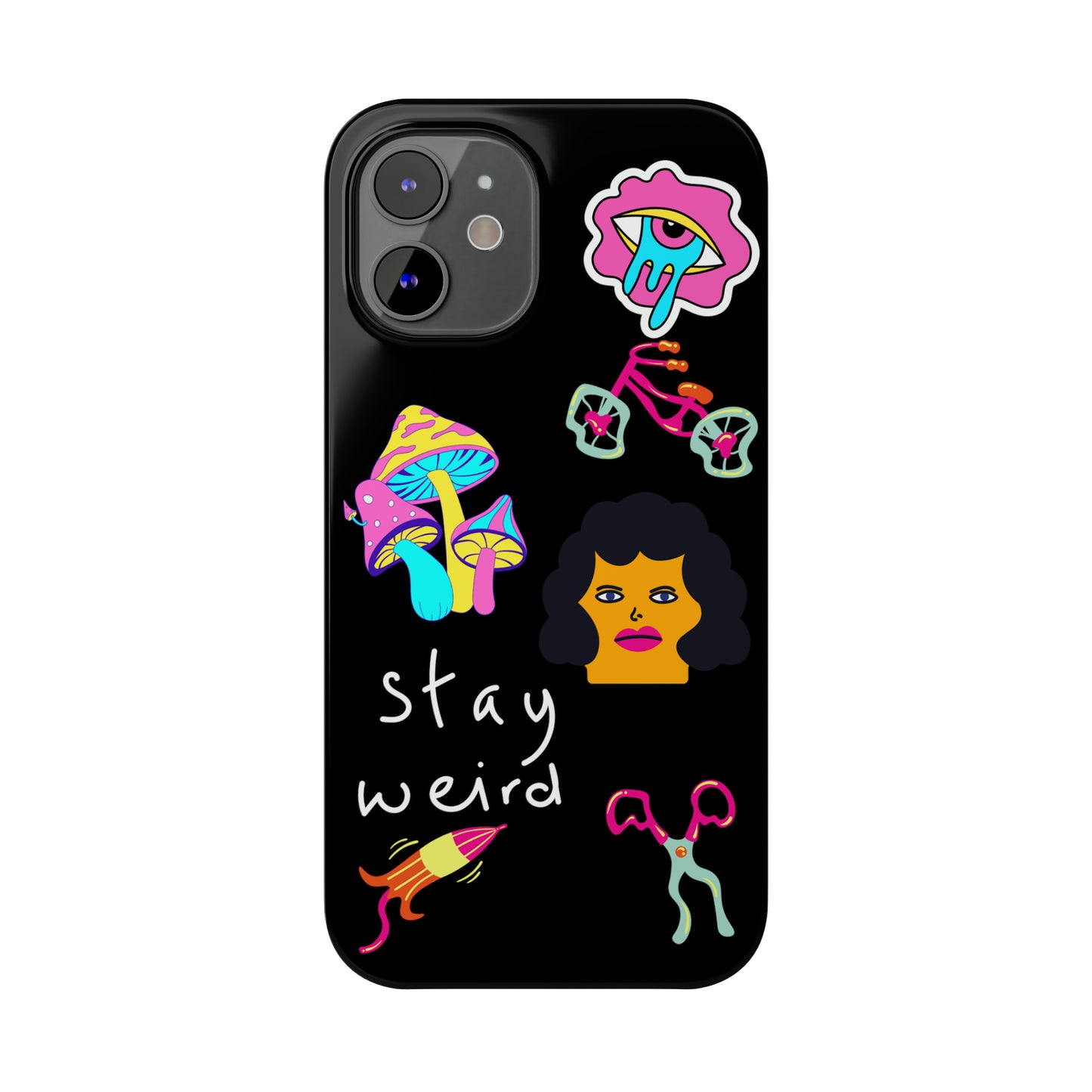 Silly Slim Phone Cases - Grafiti and Stickers