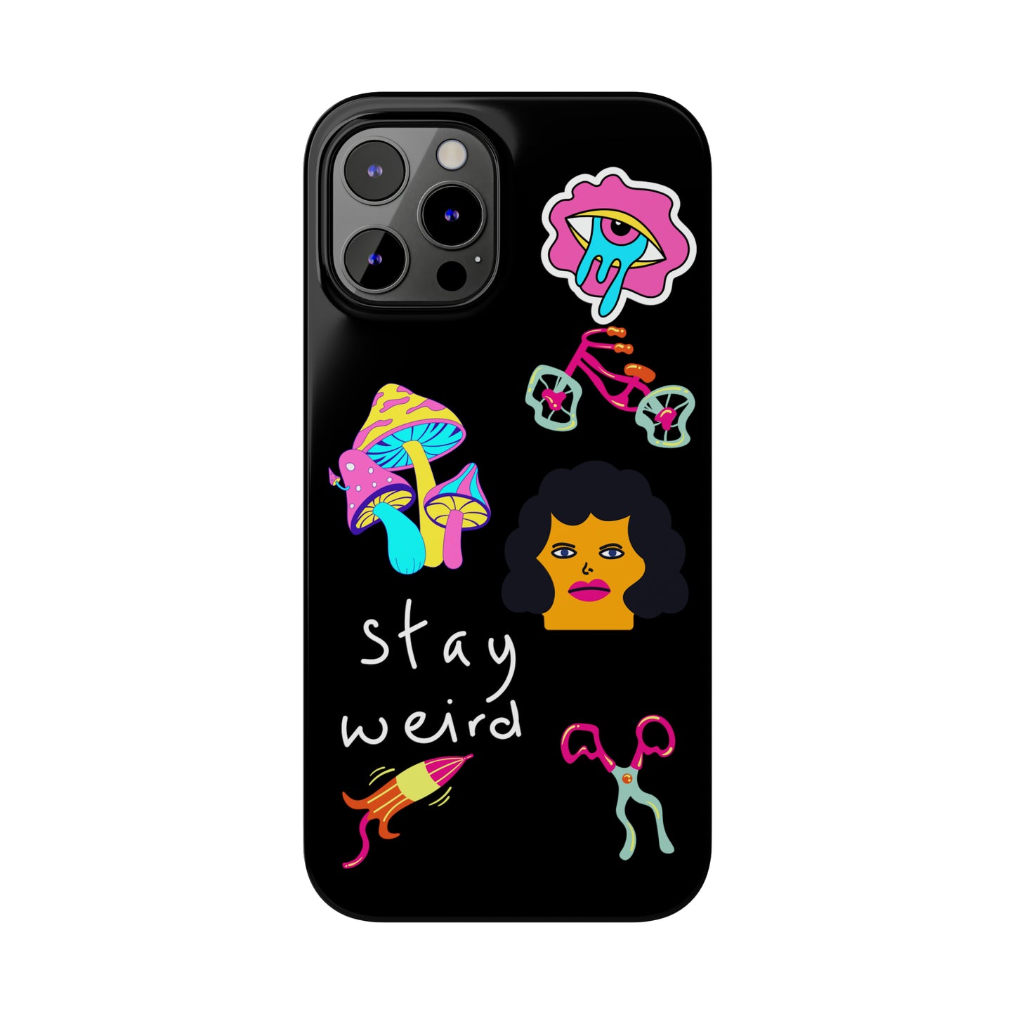 Silly Slim Phone Cases - Grafiti and Stickers