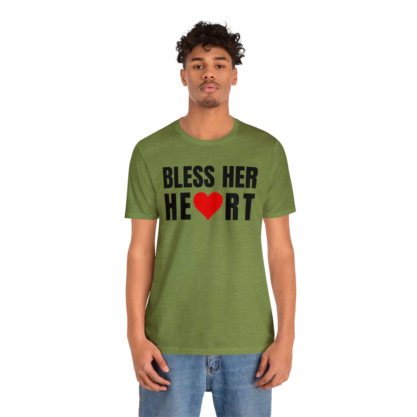 Bless Her Heart - Unisex Jersey Short Sleeve Tee