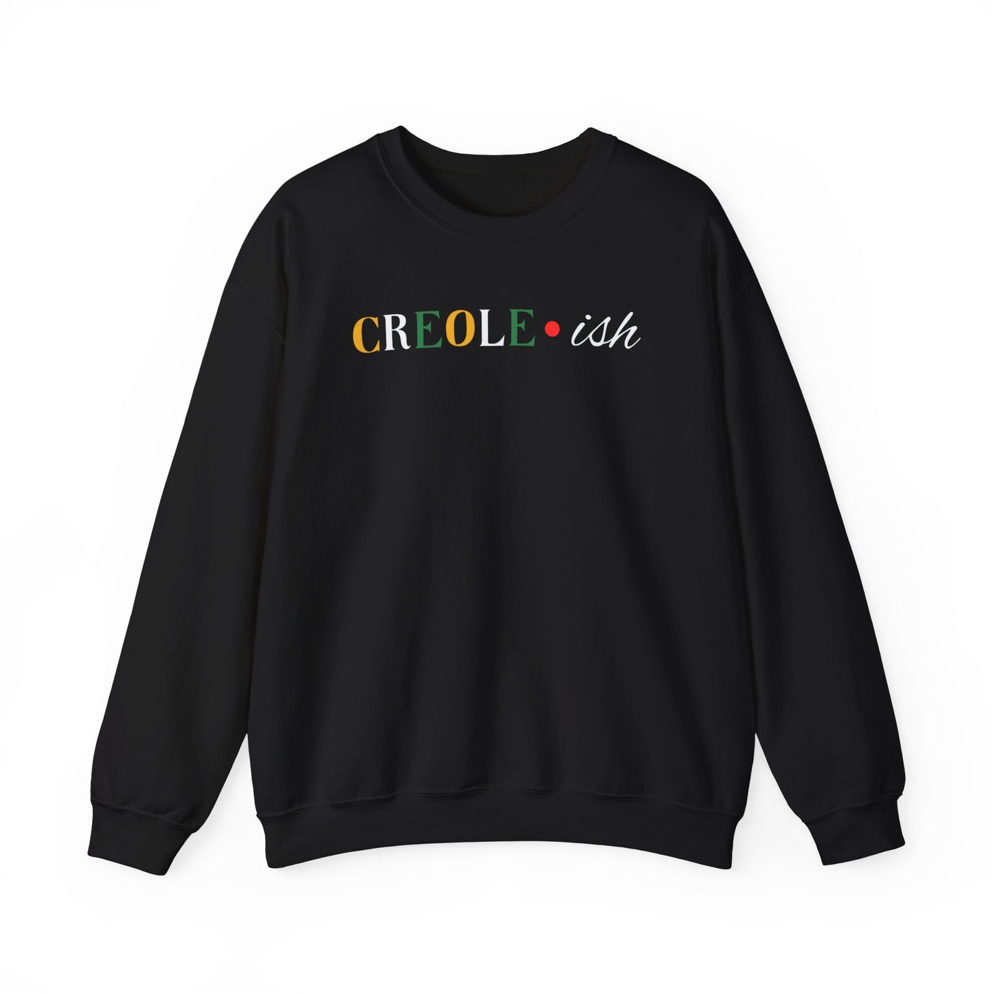 Creole * ish - Unisex Heavy Blend™ Crewneck Sweatshirt - Local Jargon - Louisiana