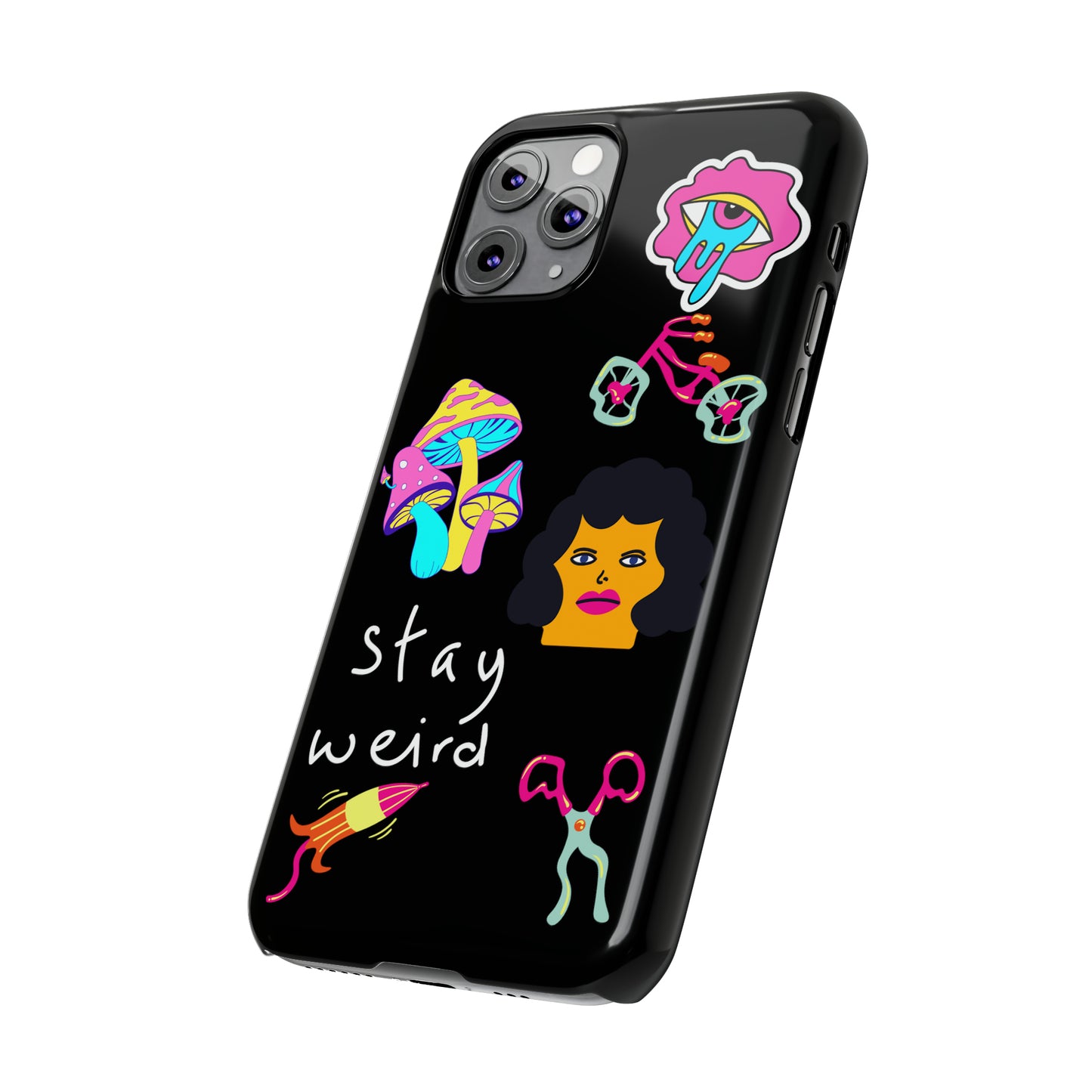 Silly Slim Phone Cases - Grafiti and Stickers