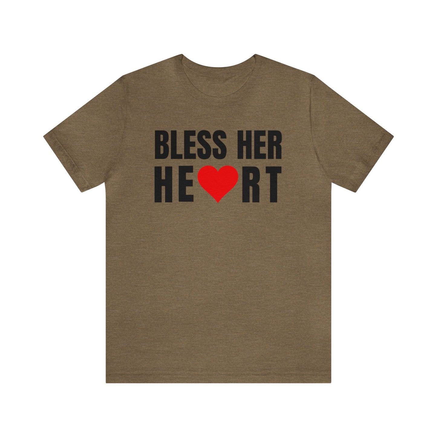 Bless Her Heart - Unisex Jersey Short Sleeve Tee