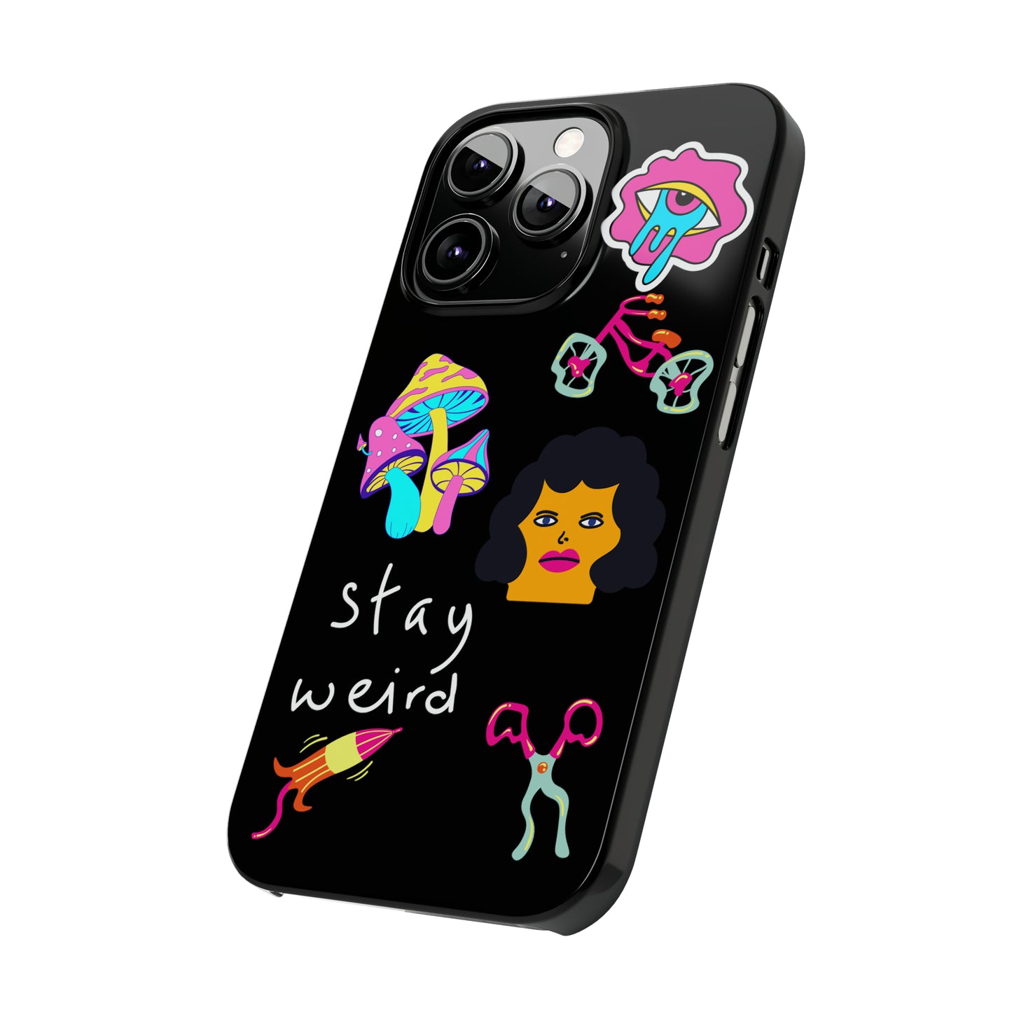 Silly Slim Phone Cases - Grafiti and Stickers