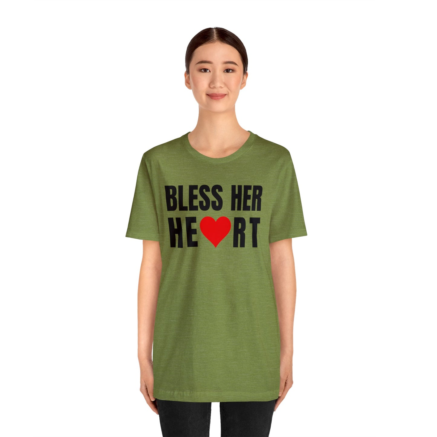 Bless Her Heart - Unisex Jersey Short Sleeve Tee