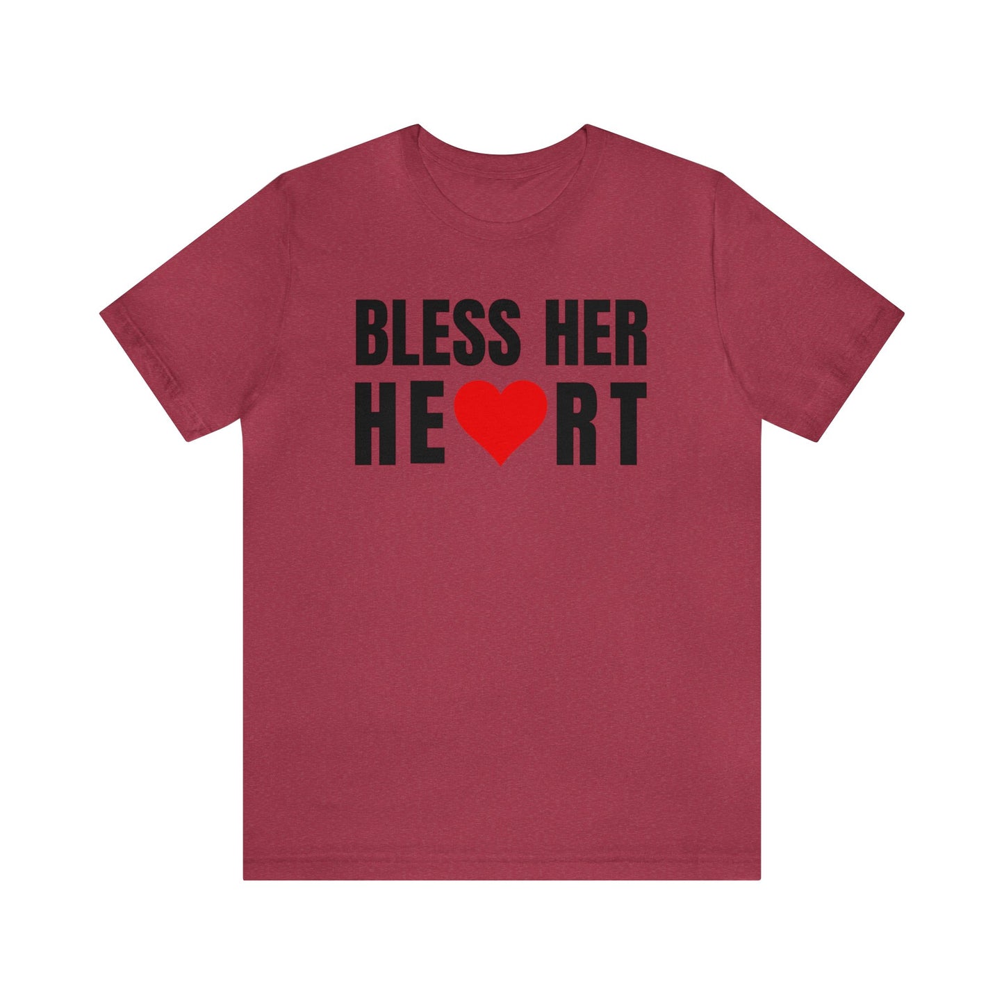 Bless Her Heart - Unisex Jersey Short Sleeve Tee