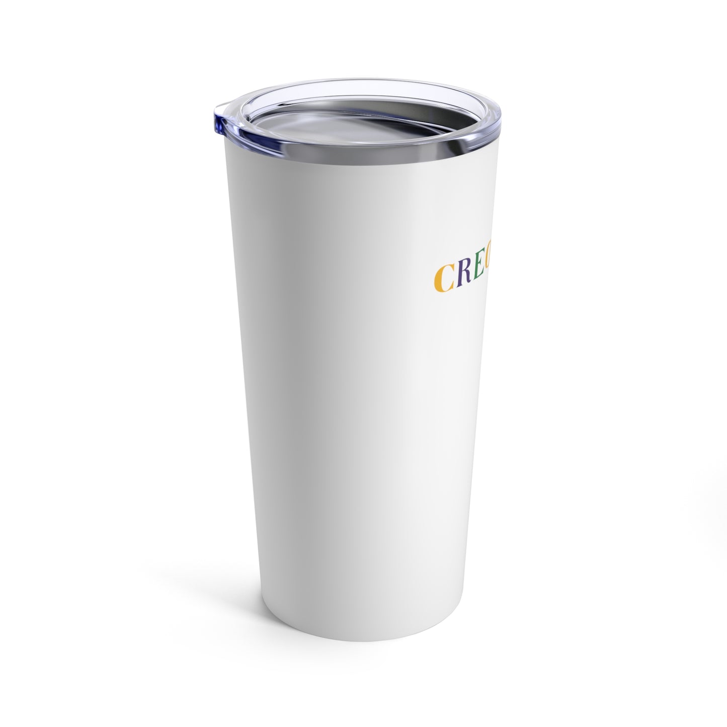 Tumbler 20oz - Creole * ish - White