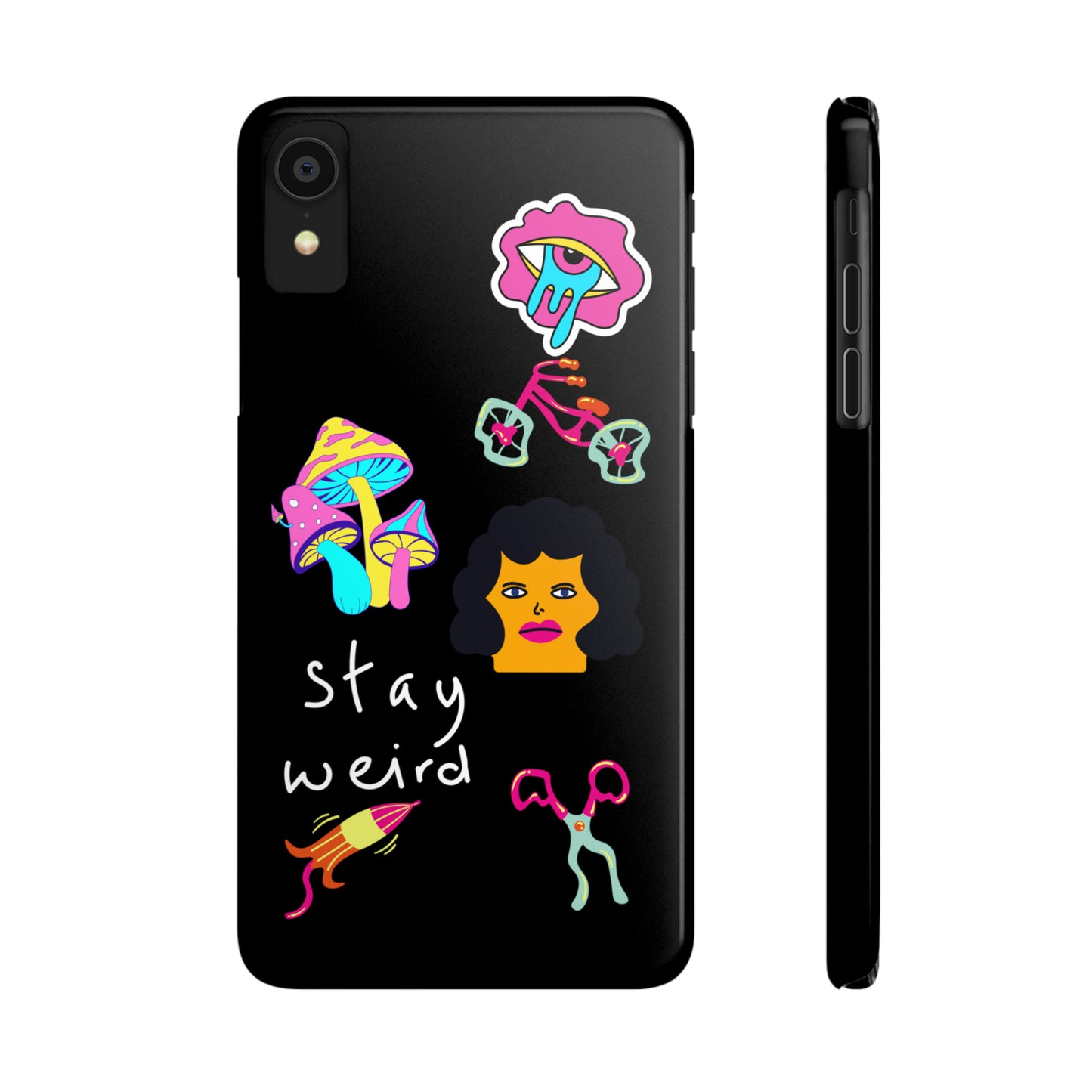 Silly Slim Phone Cases - Grafiti and Stickers